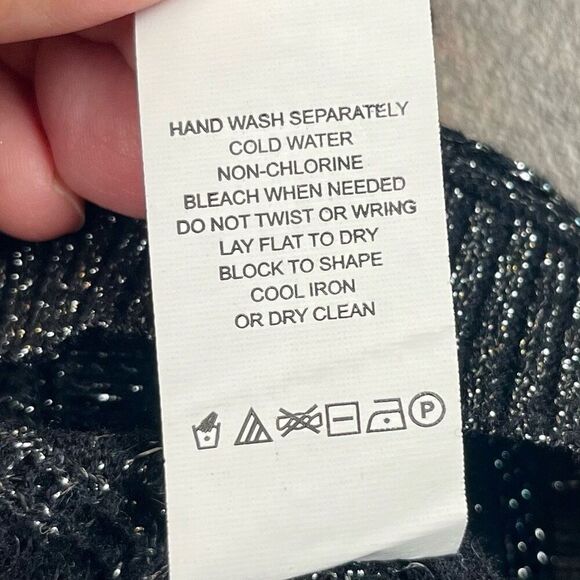 Mac + Jac Striped Metallic Sweater XL - Picture 10 of 10